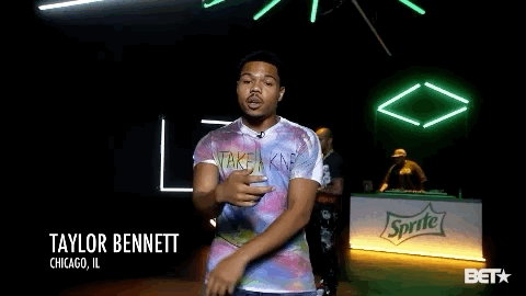 taylor bennett GIF by BET Hip Hop Awards