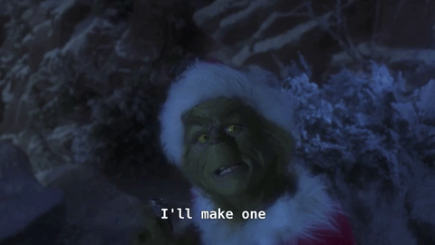 diy grinch GIF