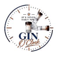Full Circle Clock Sticker by fullcircledistillers