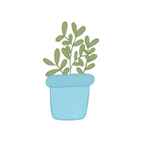 Spring Plants Sticker by What Lo Wants