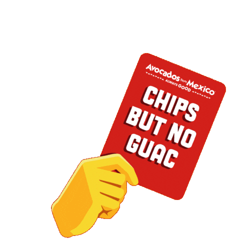 Red Flag Chips Sticker by Avocados From Mexico
