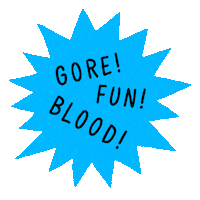 Fun Blood Sticker by Luigi Segre