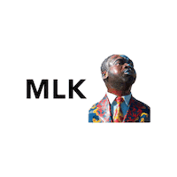 Create Martin Luther King Sticker by OTBP