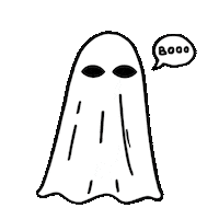 Devorme halloween fantome devor Sticker