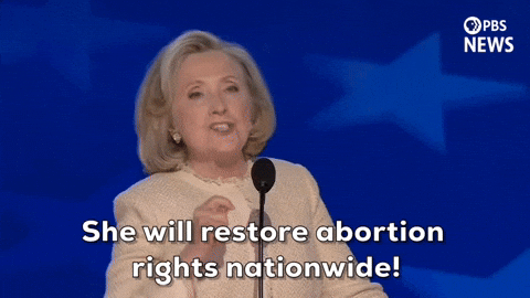 Hillary Clinton Dnc GIF by PBS News