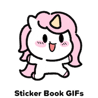 Happy Run Sticker by Sticker Book iOS GIFs