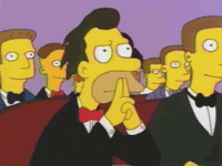 Award Show Waiting GIF by The Simpsons
