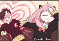 Anya Damian GIF