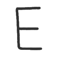 E Sticker