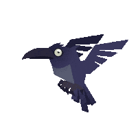 Halloween Bird Sticker by jellydavies