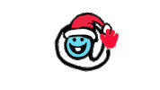 waving santa claus Sticker by SWR Kindernetz