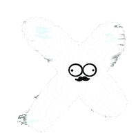 X Alphabet Sticker