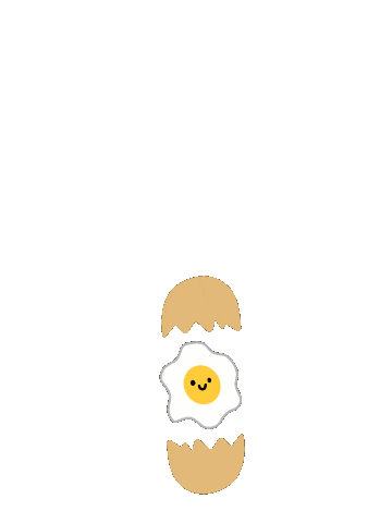 bubblecatt kawaii egg eggy bubble cat Sticker