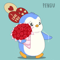 Happy I Love You GIF by Pudgy Penguins