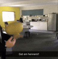 Run It Straight Common Room GIF