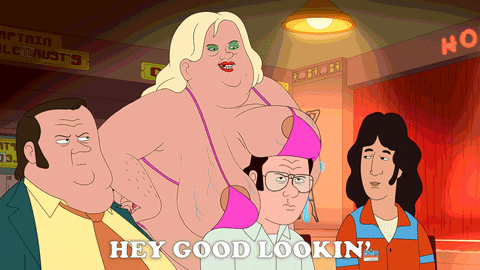 f is for family strip club GIF by NETFLIX