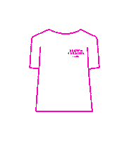 Tshirt Coffee Run Sticker by Brawn & Brains Coffee