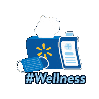Wellness Walmart Sticker by Spotlight Social Champs