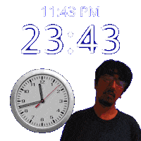 11 Pm Sticker