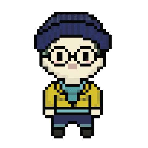 Pixel Exercise Sticker