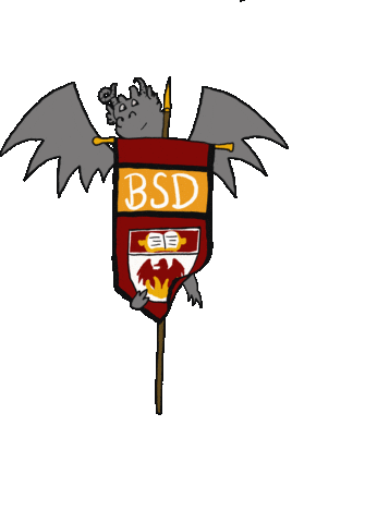 Gradgargoyle Sticker by UChicagoGRAD