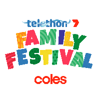 Telethon7 fat cat telethon telethon family festival telethon community fundraiser Sticker