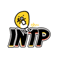 banggooso mbti intp 엠비티아이 방구석연구소 Sticker