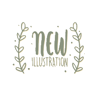 Instagram Illustration Sticker