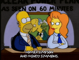 homer simpson mindy simmons GIF