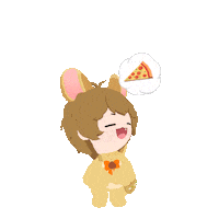 Hungry Dinner Sticker by HAEGIN