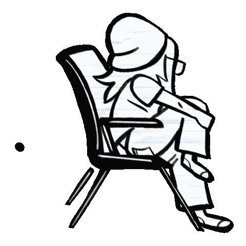 strawberryoolong illustration thinking hmm pondering Sticker