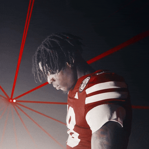 Lets Go Football GIF by Huskers