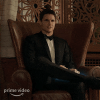 Robbie Amell Smile GIF by Amazon Prime Video