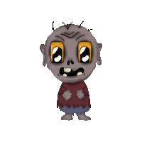 eternalsparkcoach zombie toxic saskia elvers Sticker