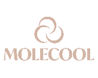 Molecool logo beauty skincare cosmetics Sticker