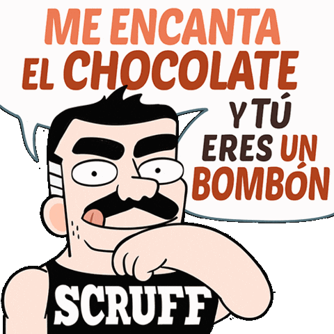 Chocolate Dulce GIF by SCRUFF