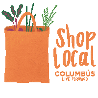 Eat Local Ohio Sticker by Experience Columbus