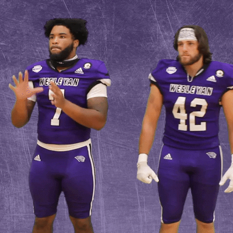 Football Wesleyan GIF by KWC Panthers