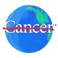 Breast Cancer Earth Sticker by MD Anderson Cancer Center