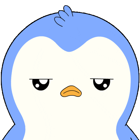 If You Say So Whatever Sticker by Pudgy Penguins