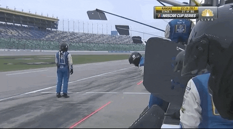 Racing Kansas GIF by NASCAR