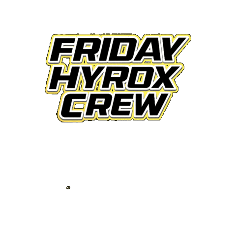 Hyrox Sticker