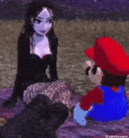 Super Mario Love GIF