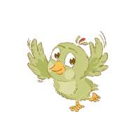 bird fly Sticker by ProSiebenSat.1
