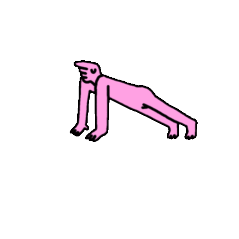 tomchertier sport animation fitness workout Sticker