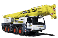 Gruas Sticker by Multiservice