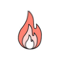 fire wooforplay Sticker by The Skinny Confidential