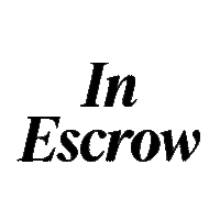 In Escrow Sticker by JohnHart Real Estate