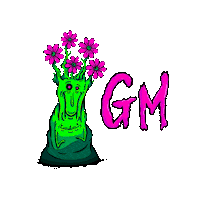 Art Flower Sticker by PsychonautzNFT