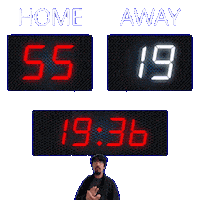 19 Away Sticker